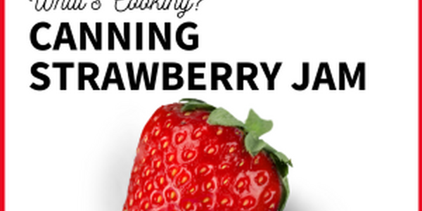 canning strawberry jam